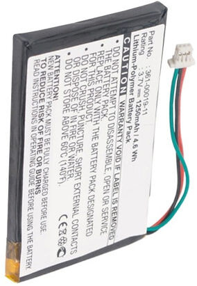 Garmin Batteri (1250 mAh 3.7 V) passende til Batteri til Garmin Nuvi 255T