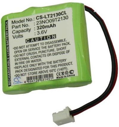 Loewe Batteri (320 mAh 3.6 V) passende til Batteri til Loewe LT2130