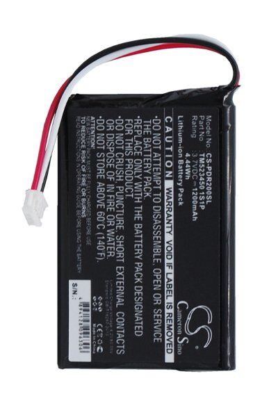 Pharos Batteri (1200 mAh 3.7 V) passende til Batteri til Pharos PDR200