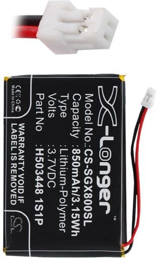 Skygolf Batteri (850 mAh 3.7 V) passende til Batteri til Skygolf X8F