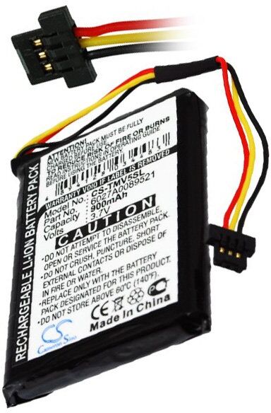 TomTom Batteri (900 mAh 3.7 V) passende til Batteri til TomTom One IQ Routes v5