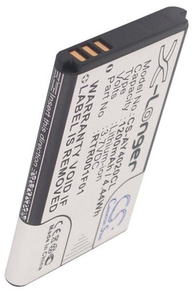 Agfeo Batteri (1200 mAh 3.7 V) passende til Batteri til Agfeo DECT 60