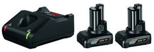 Bosch Batteri (6000 mAh 12 V, Sort, Originalt) passende til Batteri til Bosch GMF 10.8 V-LI