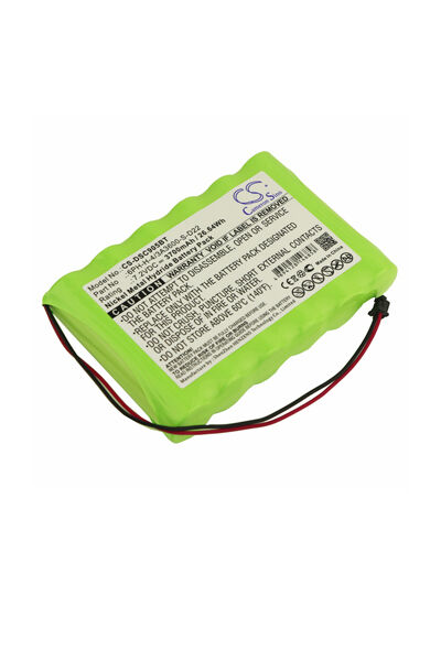 DSC Batteri (3700 mAh 7.2 V, Grønn) passende til Batteri til DSC Impassa 9057 Wireless Control Panel