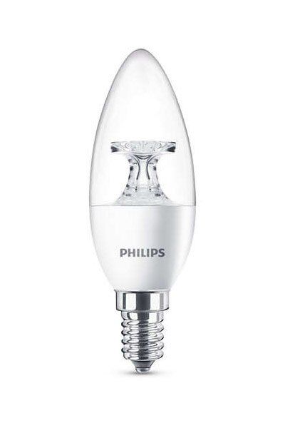 E14 Philips E14 LED-lyspærer 4W (25W) (Lys, Klart)