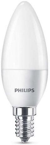 E14 Philips E14 LED-lyspærer 5,5W (40W) (Lys, Frostet)