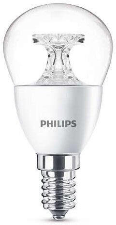 E14 Philips E14 LED-lyspærer 5W (40W) (Lustre, Klart)