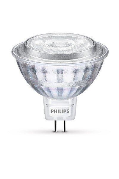 GU5.3 / MR16 (12V) Philips GU5.3 LED-lyspærer 7W (50W) (Spot, Kan dimmes)