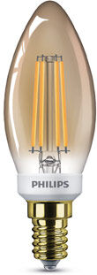 E14 Philips E14 LED-lyspærer 5W (32W) (Lys, Klart, Kan dimmes)