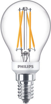 E14 Philips E14 LED-lyspærer 6W (40W) (Lustre, Klart, Kan dimmes)