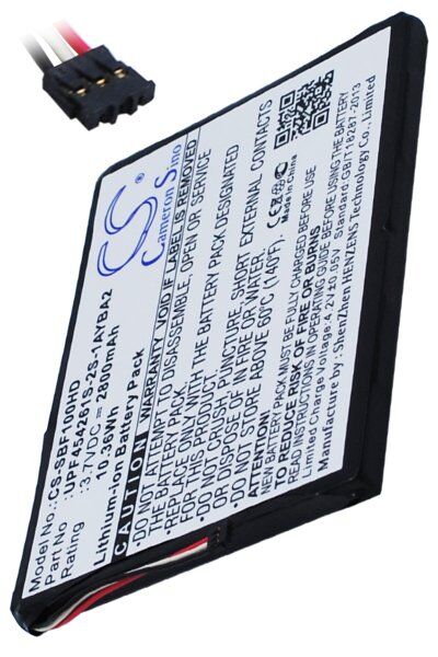 Seagate Batteri (2800 mAh 3.7 V) passende til Batteri til Seagate 1AYBA2