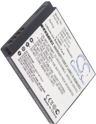 Panasonic Batteri (690 mAh 3.7 V) passende til Batteri til Panasonic Lumix DMC-FT10EB-R