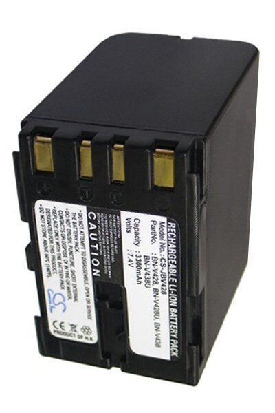 JVC Batteri (3300 mAh 7.4 V, Grå) passende til Batteri til JVC GR-D33EK