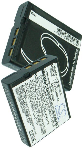 CAS. Batteri (1500 mAh 3.7 V) passende til Batteri til CAS. Exilim EX-ZR300RD