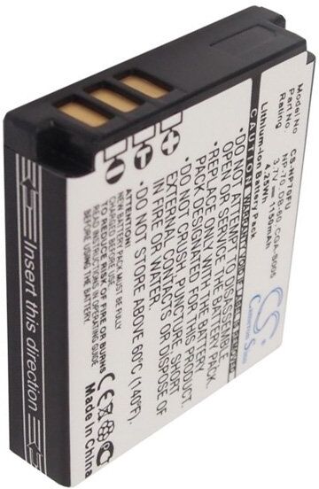 Panasonic Batteri (1150 mAh 3.7 V) passende til Batteri til Panasonic Lumix DMC-FX9BB