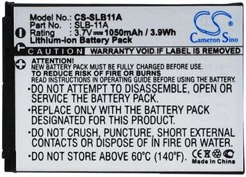 Samsung Batteri (1050 mAh 3.7 V) passende til Batteri til Samsung WB550