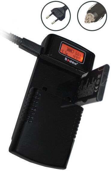 AgfaPhoto Soshine AgfaPhoto universal 6.7W AC adapter / lader (4.2 - 8.4V, 0.8A)