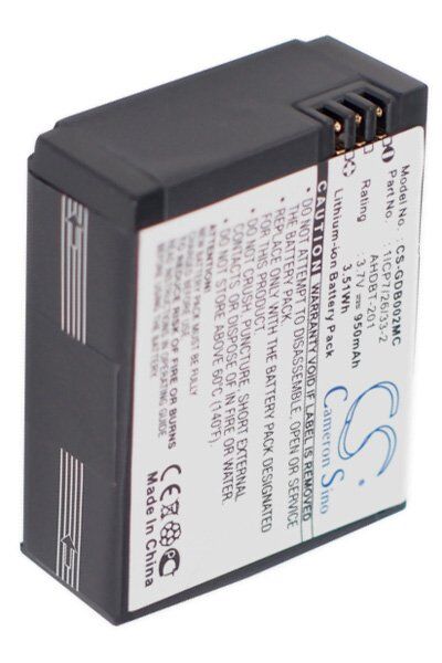 GoPro Batteri (950 mAh 3.7 V) passende til Batteri til GoPro HD Hero3