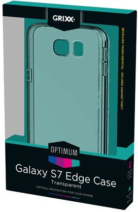 Samsung SM-G935F Galaxy S7 Edge  (skinn, Sort)