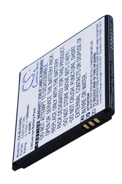 Blu Batteri (1200 mAh 3.7 V) passende til Batteri til Blu D350