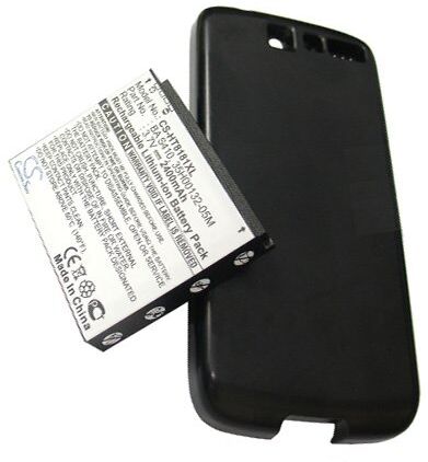 HTC Batteri (2400 mAh 3.7 V, Sort) passende til Batteri til HTC Desire Telstra