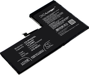 Apple Batteri (3150 mAh 3.82 V, Sort) passende til Batteri til Apple iPhone X