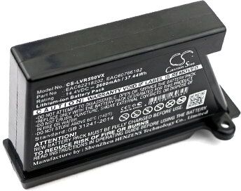 LG Batteri (2600 mAh 14.4 V, Sort) passende til Batteri til LG VR64607LV