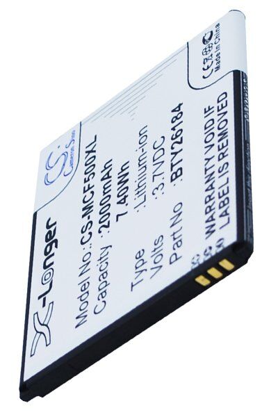 Mobistel Batteri (2000 mAh 3.7 V) passende til Batteri til Mobistel MT-8201S