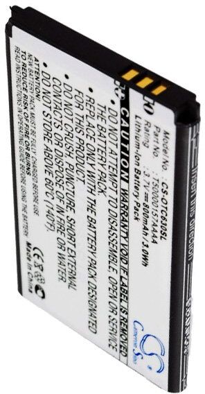 Alcatel Batteri (800 mAh 3.7 V) passende til Batteri til Alcatel OT-C630A