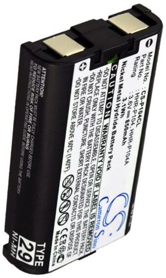 Panasonic Batteri (850 mAh 3.6 V) passende til Batteri til Panasonic KX-TG2313F