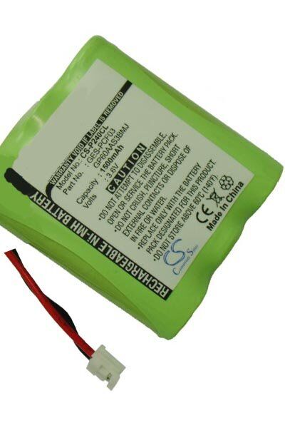 GE Batteri (1500 mAh 3.6 V) passende til Batteri til GE 2-5931EE2