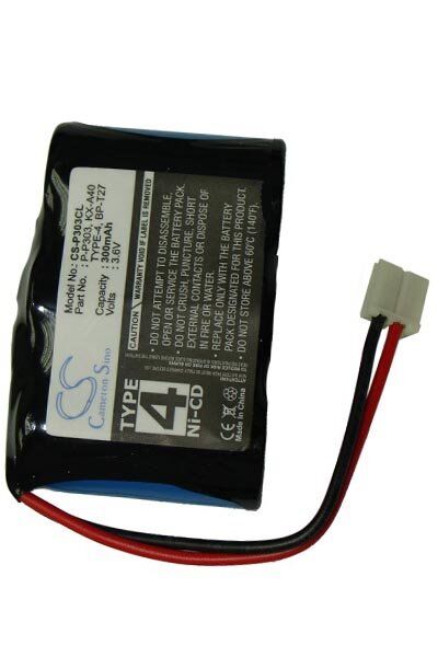 RadioShack Batteri (600 mAh 3.6 V) passende til Batteri til RadioShack 23197
