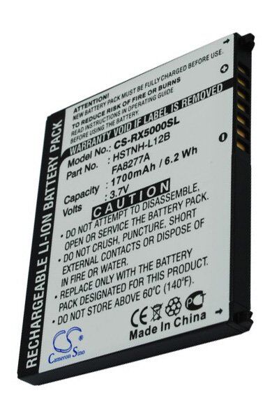 HP Batteri (1700 mAh 3.7 V, Sort) passende til Batteri til HP / Compaq iPAQ rx5910