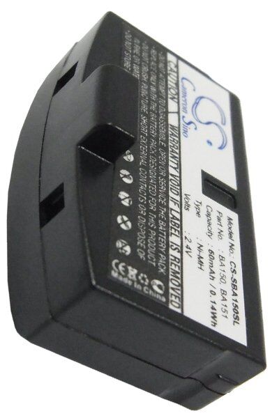 Sennheiser Batteri (60 mAh 2.4 V) passende til Batteri til Sennheiser SET 50 TV