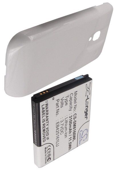Samsung Batteri (3500 mAh 3.7 V, Hvit) passende til Batteri til Samsung GT-I8160