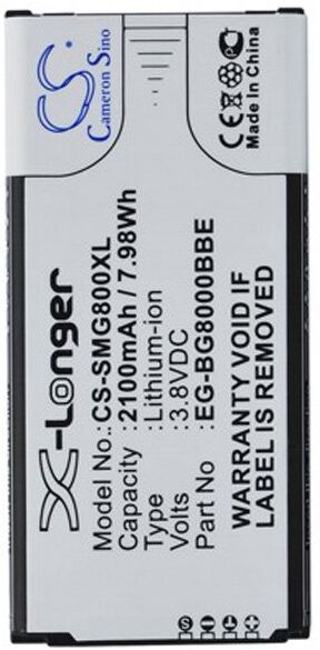 Samsung Batteri (2100 mAh 3.8 V) passende til Batteri til Samsung SM-G800Y