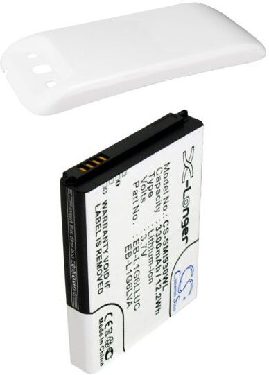 AT&T Batteri (3300 mAh 3.7 V, Hvit) passende til Batteri til AT&T Galaxy S III