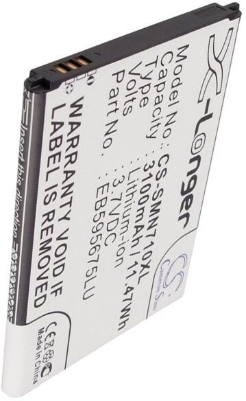 Samsung Batteri (3100 mAh 3.7 V) passende til Batteri til Samsung GT-N7108S Galaxy Note II