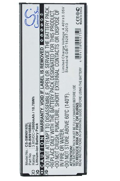 Samsung Batteri (2800 mAh 3.85 V) passende til Batteri til Samsung Muscat