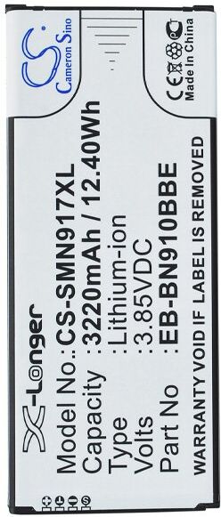 Samsung Batteri (3220 mAh 3.85 V) passende til Batteri til Samsung SM-N910L Galaxy Note IV