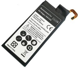 Samsung Batteri (3030 mAh 3.85 V, Sort) passende til Batteri til Samsung SM-G925S Galaxy S6 Edge