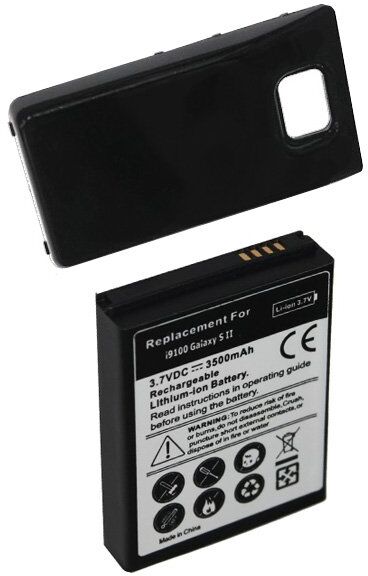 Samsung Batteri (3500 mAh 3.7 V, Sort) passende til Batteri til Samsung SHW-M250L Galaxy S2