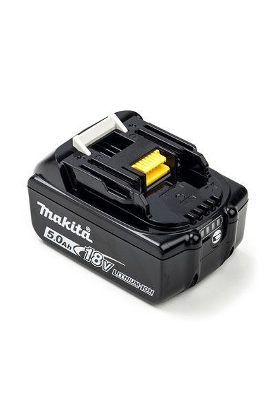 Makita Batteri (5000 mAh 18 V, Sort, Originalt) passende til Batteri til Makita DUC355
