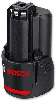 Bosch Batteri (2000 mAh 12 V, Sort, Originalt) passende til Batteri til Bosch GSR 12V-15 FC