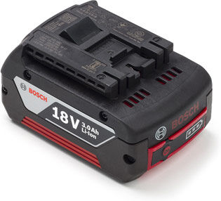 Bosch Batteri (3000 mAh 18 V, Sort, Originalt) passende til Batteri til Bosch GSB 18V-21