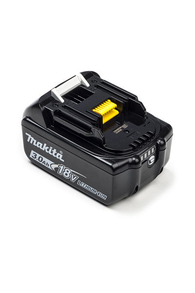 Makita Batteri (3000 mAh 18 V, Sort, Originalt) passende til Batteri til Makita DHP486