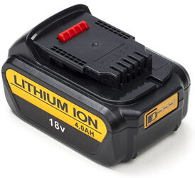 DeWalt Batteri (4000 mAh 18 V, Sort) passende til Batteri til DeWalt DCB140