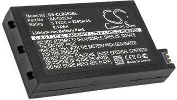 Cipherlab Batteri (2200 mAh 3.7 V, Sort) passende til Batteri til Cipherlab A929CFNLNN1U1