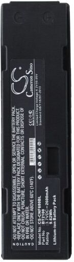 Cognex Batteri (2600 mAh 3.7 V, Sort) passende til Batteri til Cognex Dataman 8000