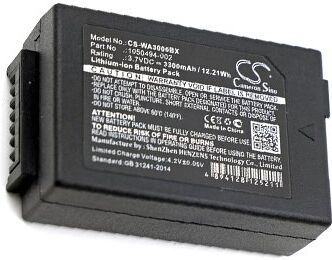 Psion Batteri (3300 mAh 3.7 V, Sort) passende til Batteri til Psion Workabout Pro 7527S-G3